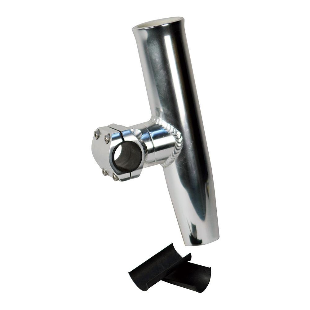 C.E. Smith Adjustable Mid Mount Rod Holder Aluminum 1.66" or 1-1/2" w/Sleeve & Hex Key - 53772