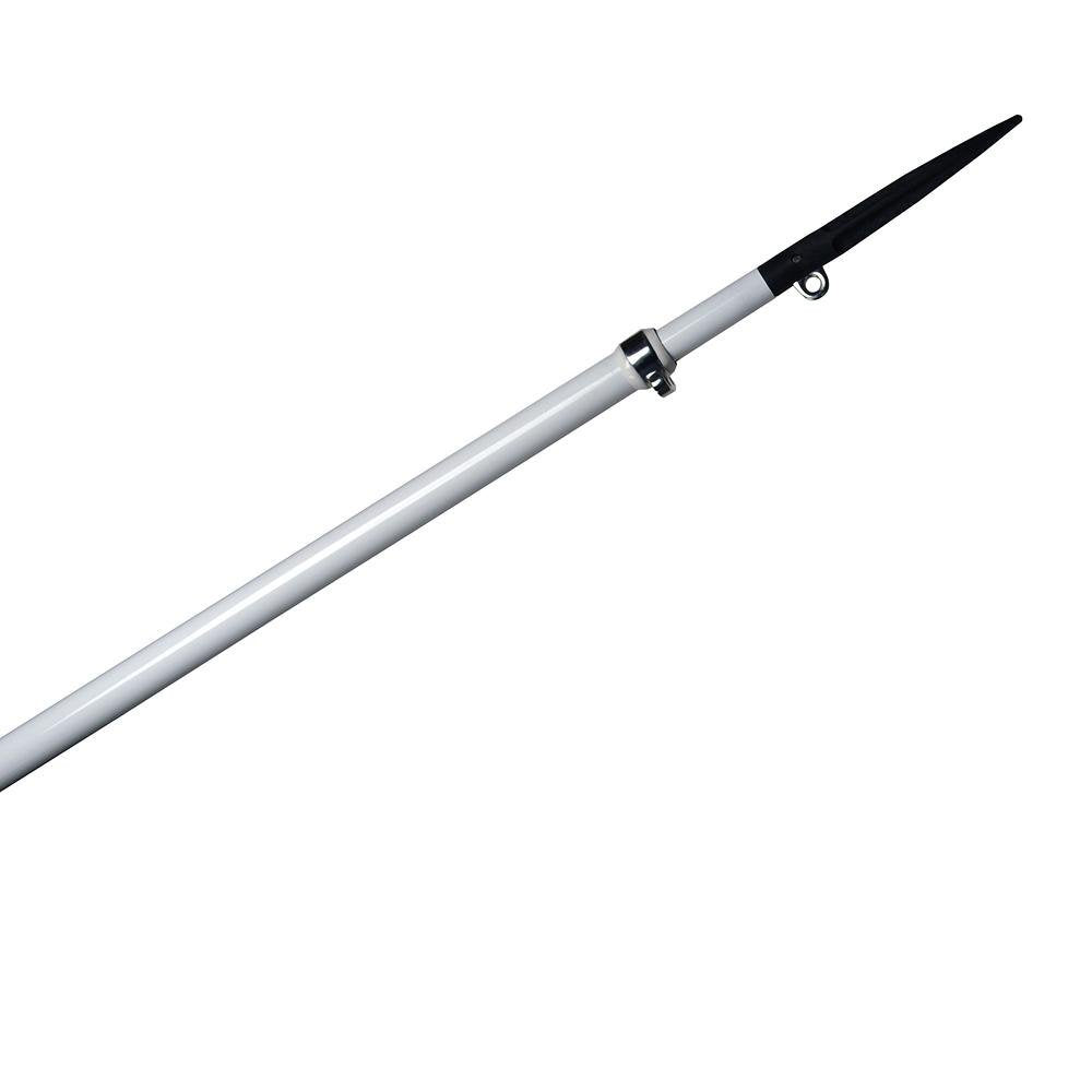 C.E. Smith Gen2 Carbon Fiber Center Rigger Pole - 12&#39; - White - Single - 56565