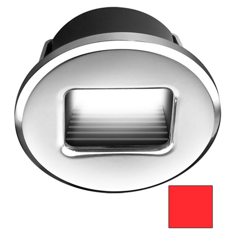 i2Systems Ember E1150Z Snap-In - Polished Chrome - Round - Red Light - E1150Z-11H