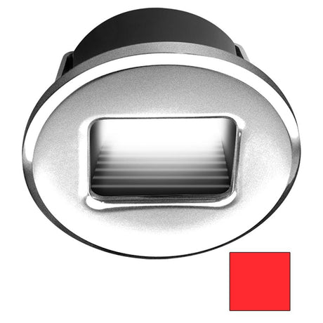 i2Systems Ember E1150Z Snap-In - Brushed Nickel - Round - Red Light - E1150Z-41H