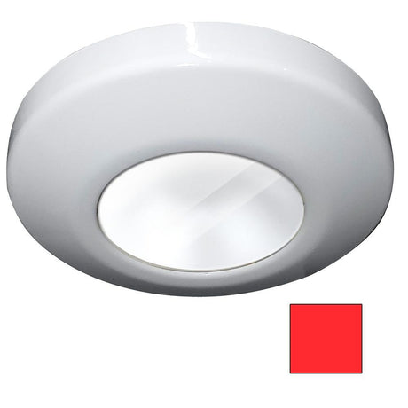 I2Systems - Surface Mount Light 1.5W - Red - White Finish - P1100Z-31H