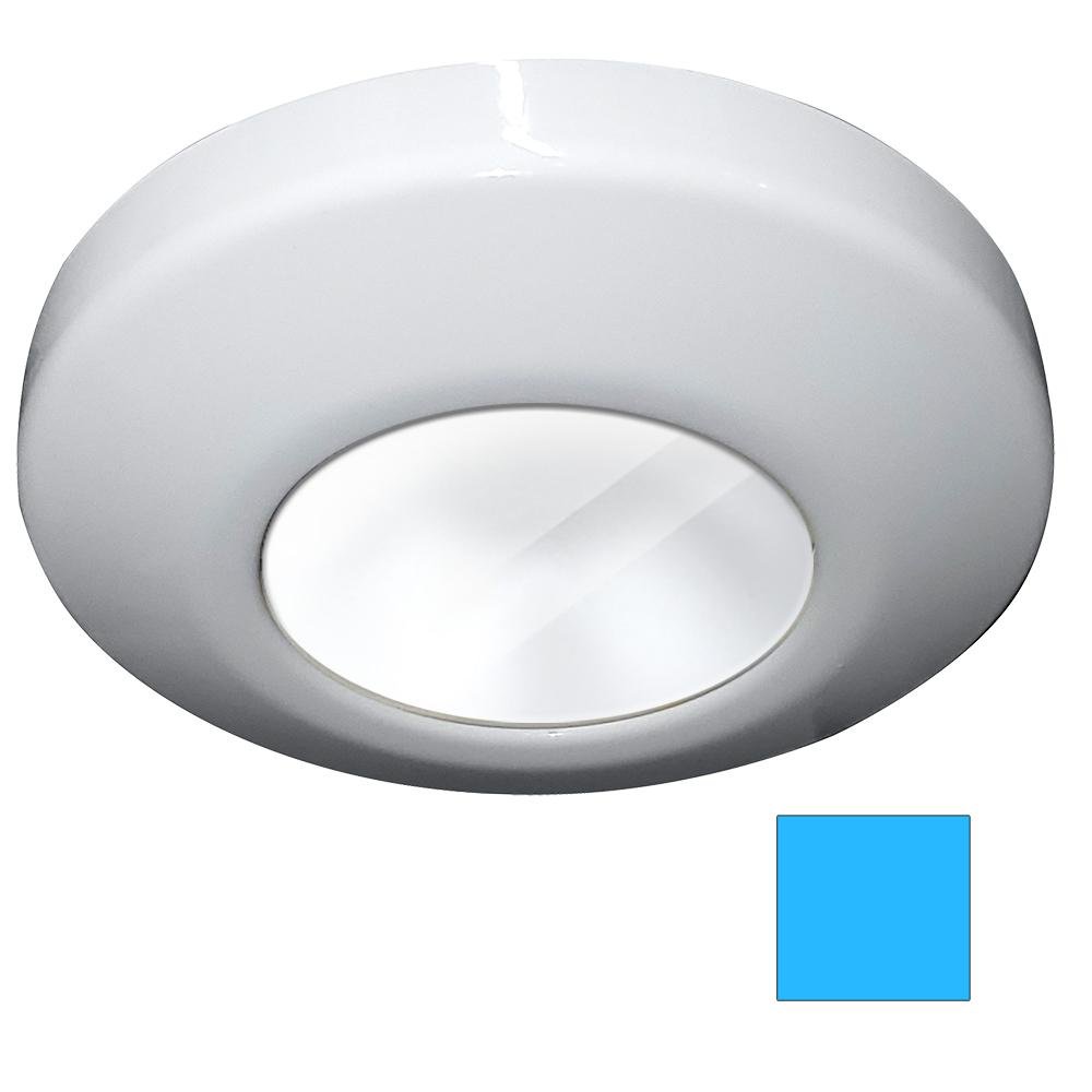 I2Systems - Surface Mount Light 1.5W - Blue - White Finish - P1100Z-31E