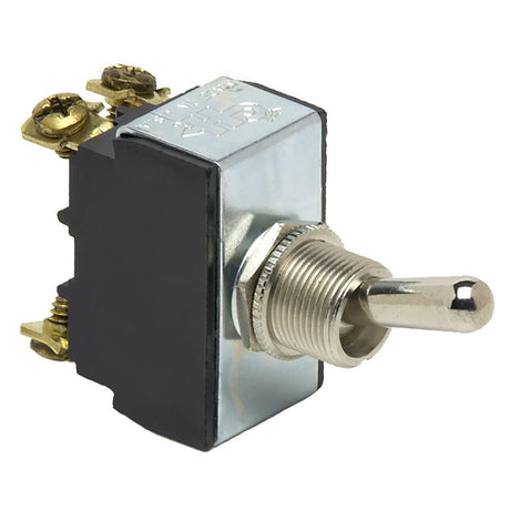 Cole Hersee Heavy Duty Toggle Switch DPST On-Off 4-Screw - 5588-BP