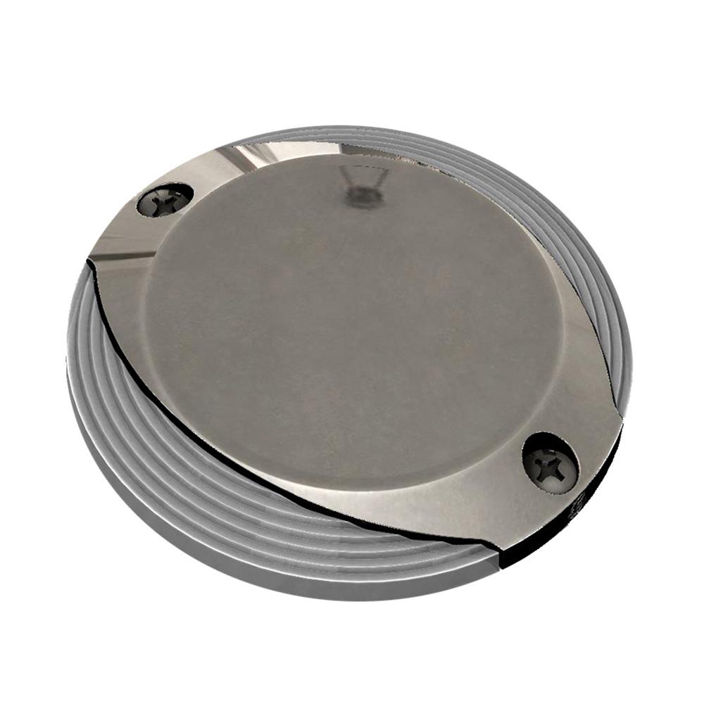 Lumitec Scallop Pathway Light - Warm White - Stainless Steel Housing - 101629