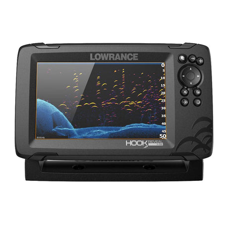 Lowrance HOOK Reveal 7x Fishfinder w/SplitShot Transom Mount Transducer - 000-15514-001