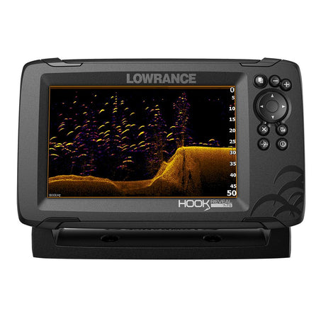 Lowrance HOOK Reveal 7x Fishfinder w/TripleShot Transom Mount Transducer - 000-15515-001