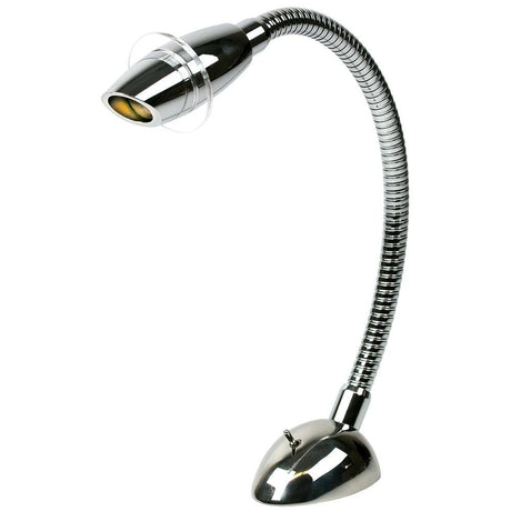 Sea-Dog Deluxe High Power LED Reading Light Flexible w/Switch - Cast 316 Stainless Steel/Chromed Cast Aluminum - 404541-1