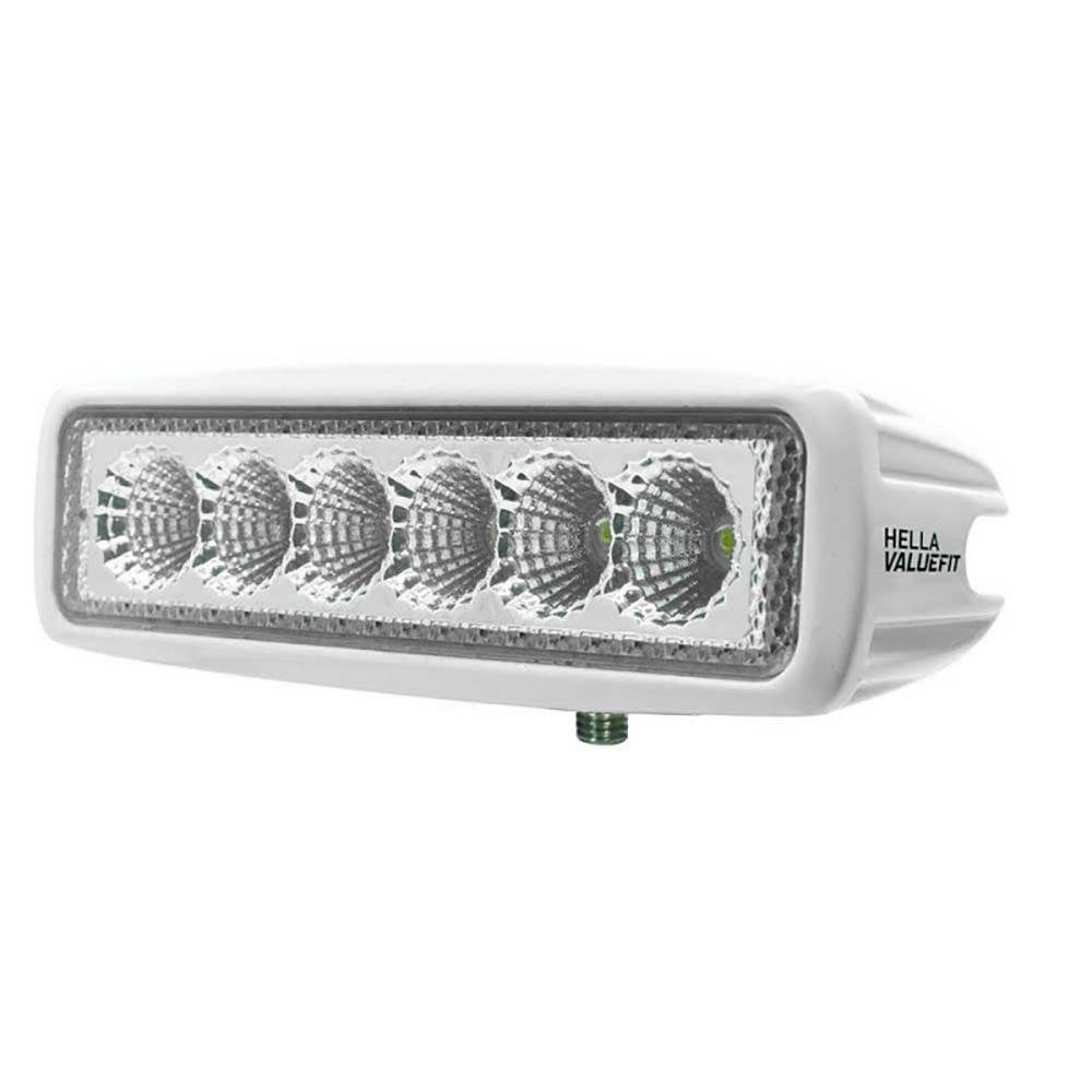 Hella Marine - Value Fit Mini 6 LED Flood Light Bar - 6" - White - 357203051