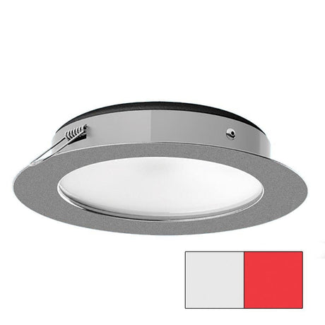 I2Systems - Apeiron Pro XL Spring Mount Light 6W - Cool White/Red - Brushed Nickel Finish - A526-41AAG-H