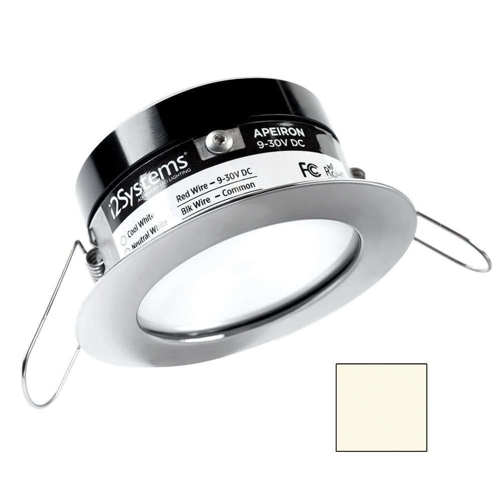 I2Systems - Apeiron Pro Spring Mount Light 3W - Neutral White - Polished Chrome Finish - A503-11BBD