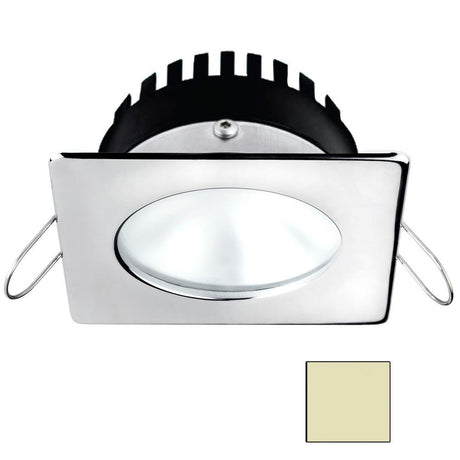 I2Systems - Apeiron Pro Spring Mount Light 6W - Square/Round - Polished Chrome Finish  - Warm White - A506-12CBBR