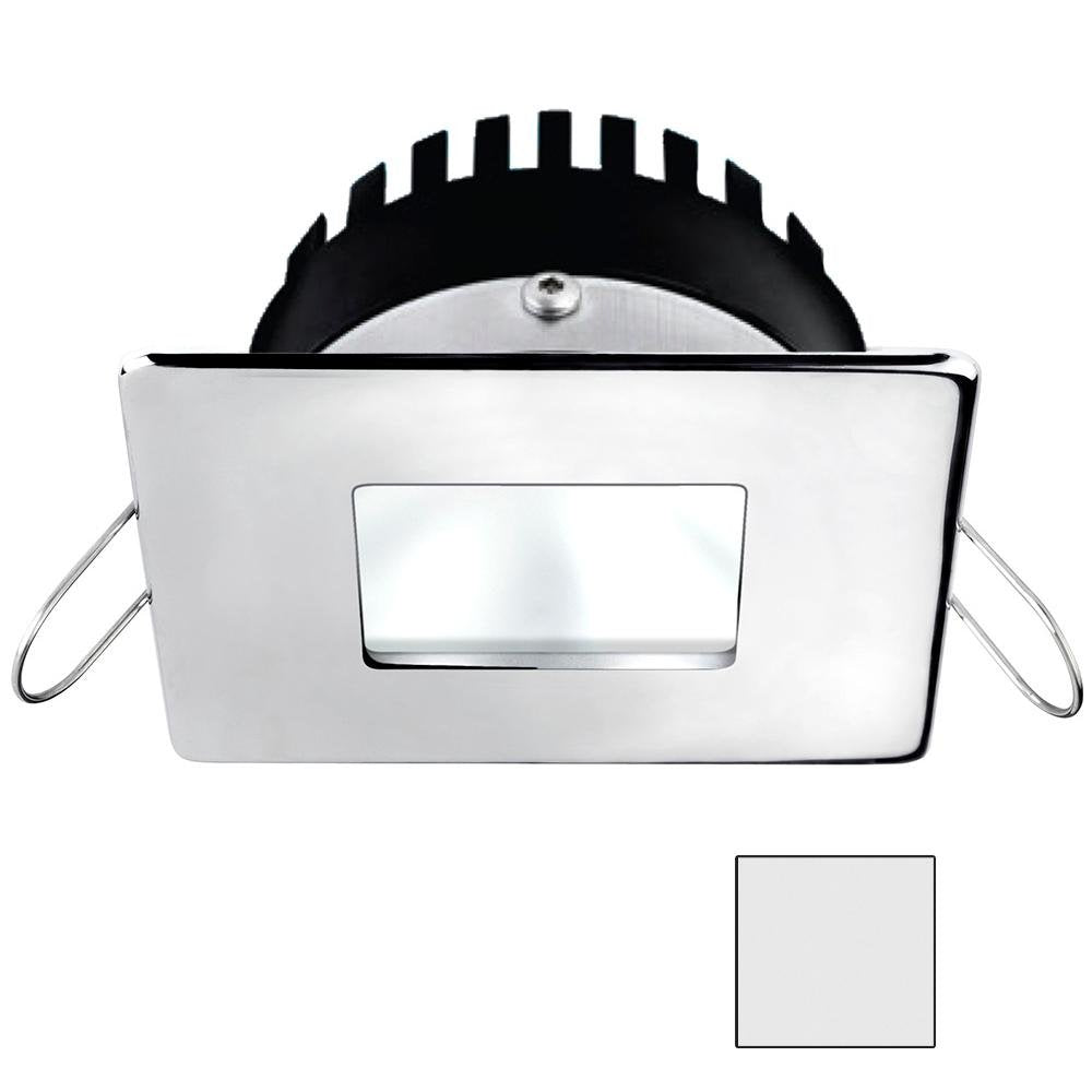 I2Systems - Apeiron Pro Spring Mount Light 6W - Square/Square - Polished Chrome Finish - Cool White - A506-14AAG