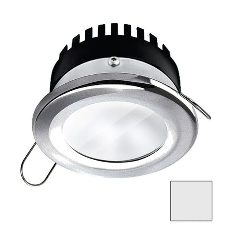 I2Systems - Apeiron PRO Spring Mount Light 6W - Round - Brushed Nickel Finish - Cool White - A506-41AAG