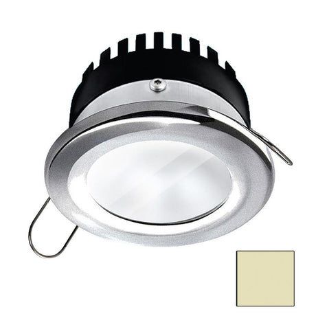 I2Systems - Apeiron PRO Spring Mount Light 6W - Round - Brushed Nickel Finish - Warm White - A506-41CBBR