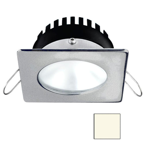 I2Systems - Apeiron PRO Spring Mount Light 6W- Square/Round - Brushed Nickel Finish - Neutral White - A506-42BBD