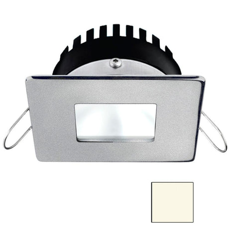 I2Systems - Apeiron PRO Spring Mount Light 6W - Square/Square - Brushed Nickel Finish - Neutral White - A506-44BBD