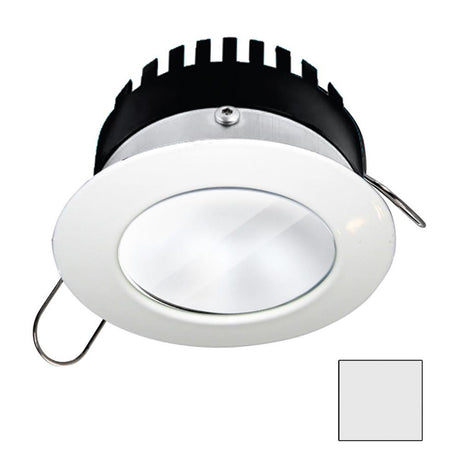 I2Systems - Apeiron PRO Spring Mount Light 6W - Round - White Finish - Cool White - A506-31AAG