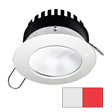 I2Systems - Apeiron PRO Spring Mount Light 6W - Round - White Finish - Cool White & Red - A506-31AAG-H