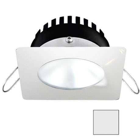 I2Systems - Apeiron PRO Spring Mount Light 6W - Square/Round - White Finish - Cool White - A506-32AAG