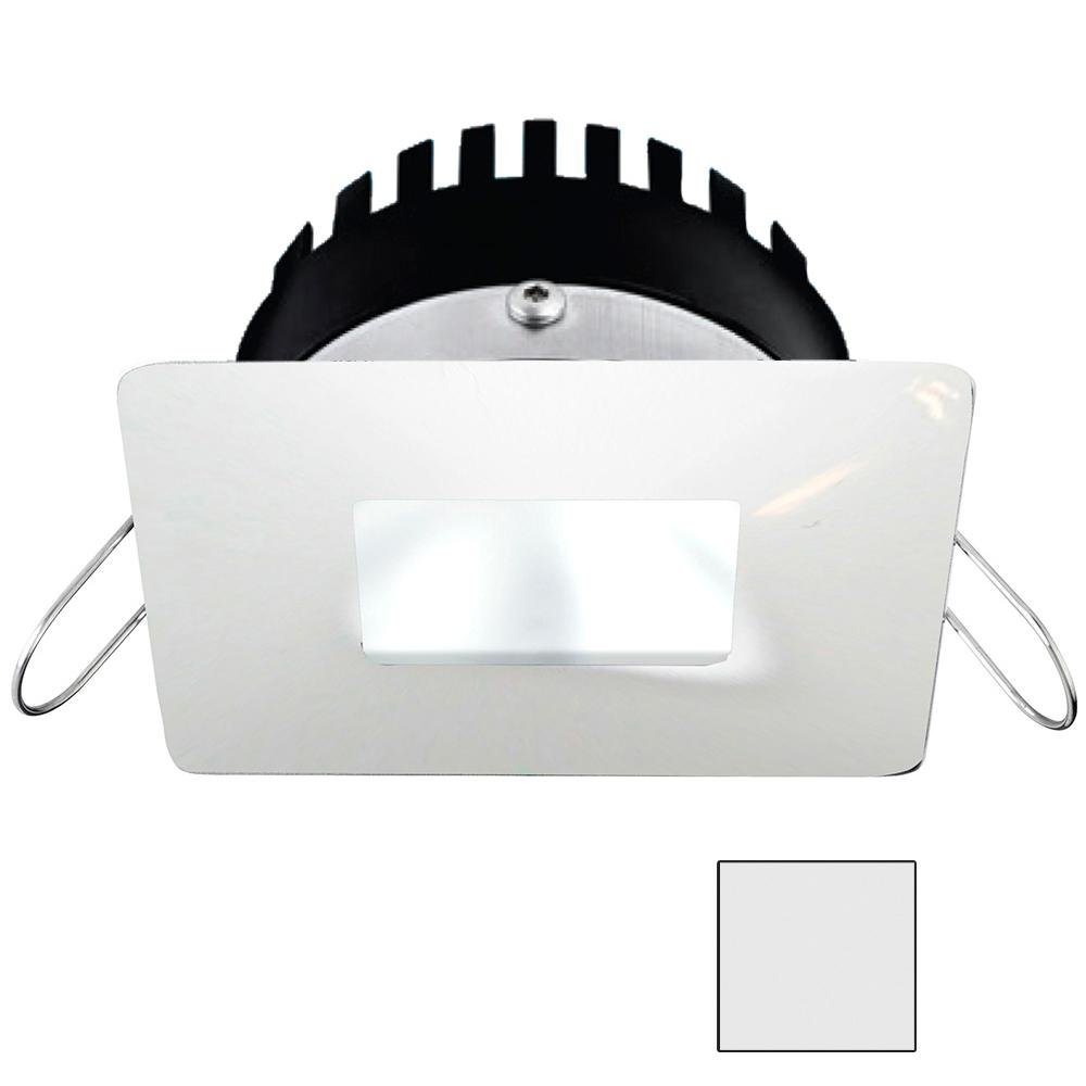 I2Systems - Apeiron PRO Spring Mount Light 6W - Square/Square - White Finish - Cool White - A506-34AAG