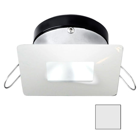 I2Systems - Apeiron Spring Mount Light 4.5W - Square/Square - White Finish - Cool White - A1110Z-34AAH