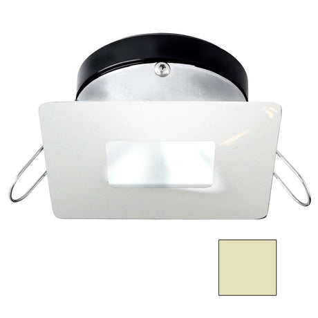 I2Systems - Apeiron Spring Mount Light 4.5W - Square/Square - White Finish - Warm White - A1110Z-34CAB