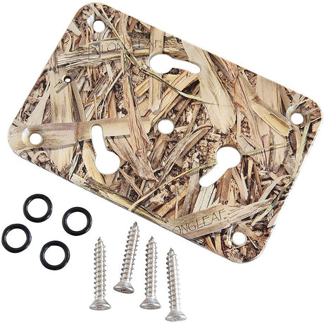 Panther -  King Pin Shallow Water Anchor System - Spare Bow Mount Base Kit Only, Camoflauge - KPBQCKC