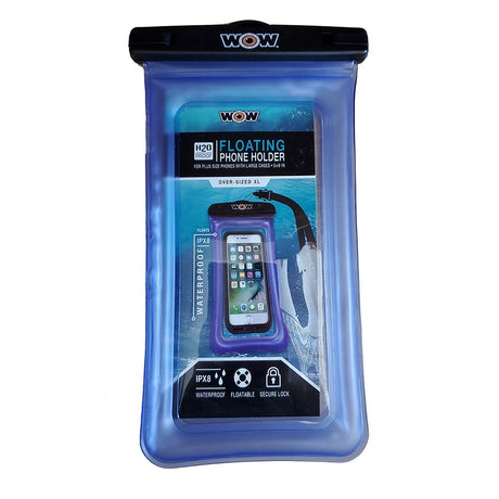 WOW Watersports H2O Proof Smart Phone Holder - 5" x 9" - Blue - 18-5020B