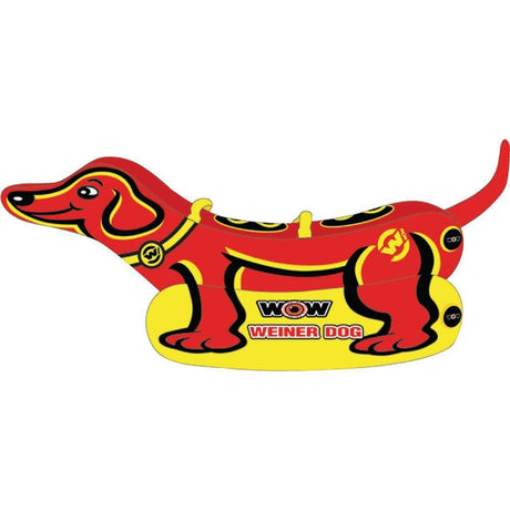 WOW Watersports Weiner Dog 2 Towable - 2 Person - 19-1000