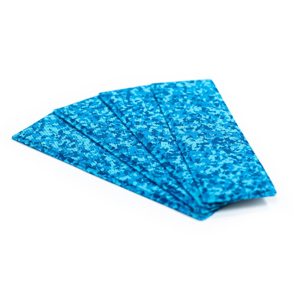 SeaDek Embossed 5mm 4-Piece Step Kit - 3.75" x 12.75" - Aqua Camo - 23903-18373