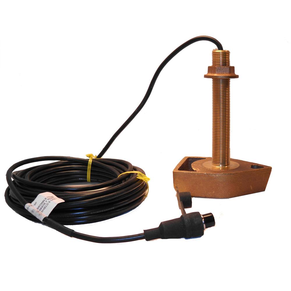 SI-TEX 120kHz Bronze Thru-Hull Transducer f/SDD-110 - 1700/120