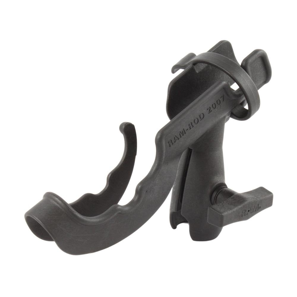 RAM Mount - RAM-ROD 2007 Fishing Rod Holder with Single Socket for 1.5" Diameter Ball Bases - RAP-340NB