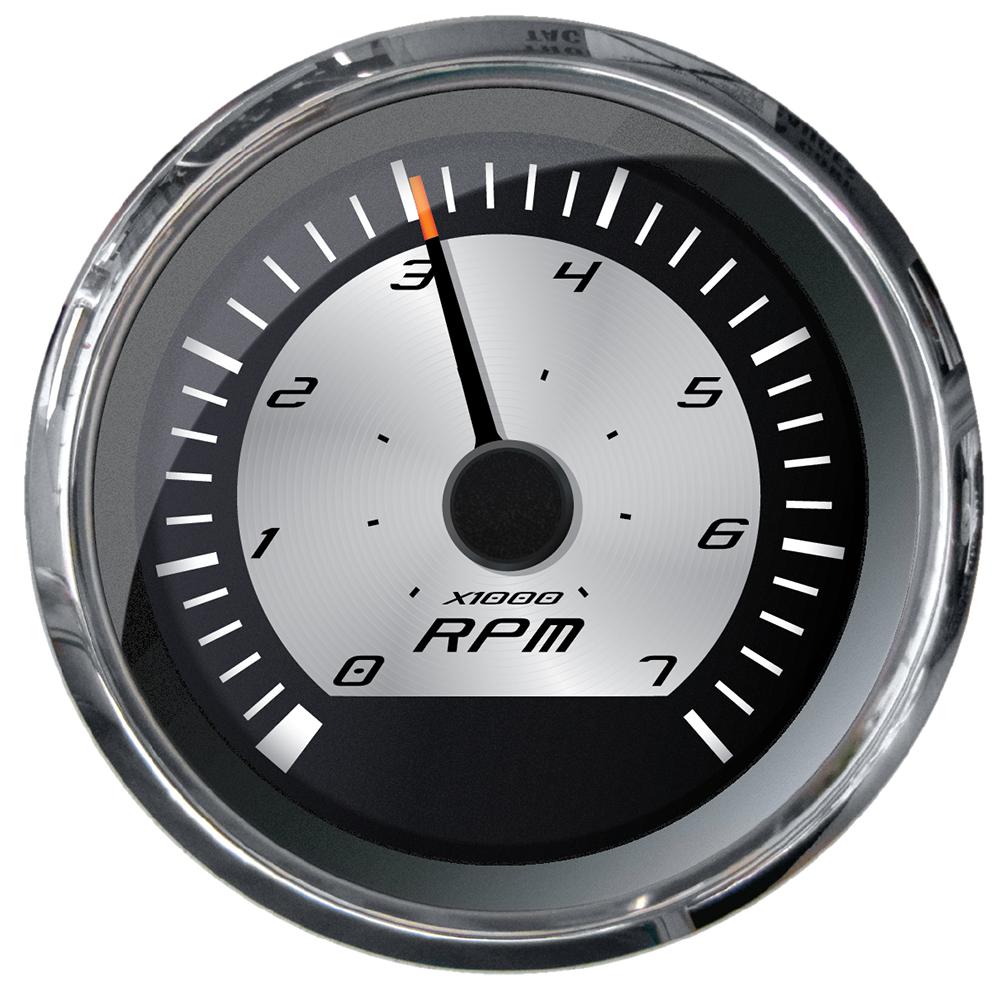 Faria Platinum 4" Tachometer - 7000 RPM (Gas - Inboard, Outboard & I/O) - 22009