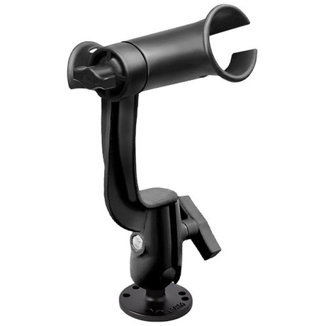 RAM Mount - Ram Tube Jr. Rod Holder with RAM-ROD Revolution Ratchet/Socket System - RAP-390-RBU