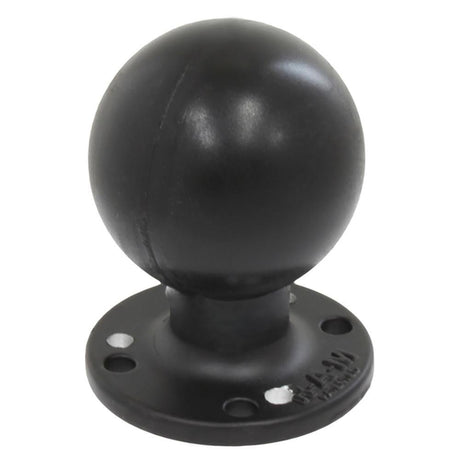 RAM Mount RAM Round Plate w/Ball - 2.25" - D Size Ball - Hole Plate - RAM-D-254-WD1U