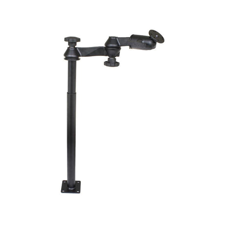 RAM Mount RAM Tele-Pole w/12" & 18" Poles, Double Swing Arms & Round Plate - RAM-VP-SW1-1218