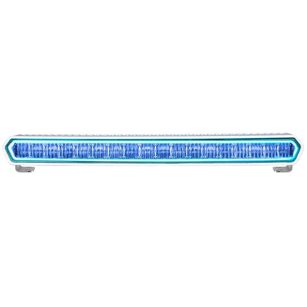 RIGID Industries - SR-L Series Marine 20" - White LED Light Bar - White Light w/Blue Halo - 62001