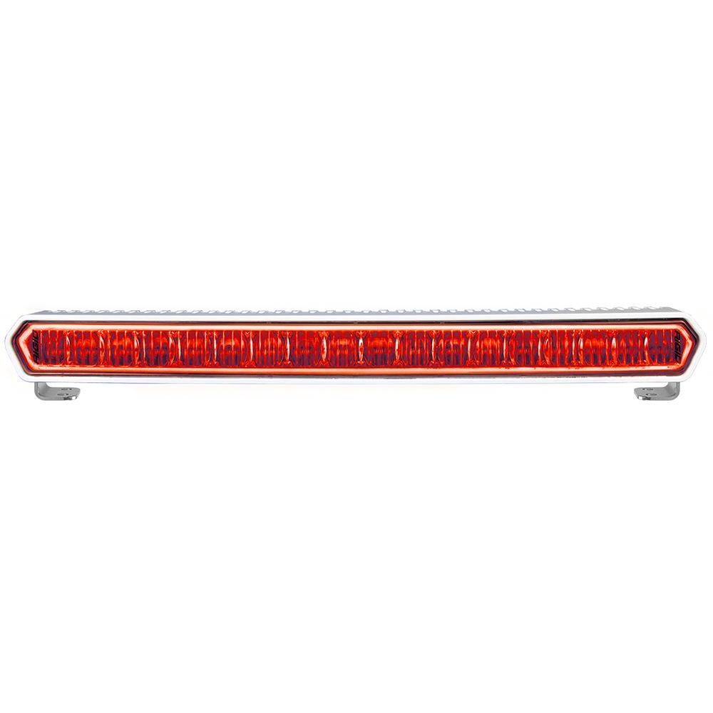 RIGID Industries - SR-L Series Marine 20" Black LED Light Bar - White Light w/Red Halo - 62002