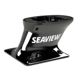 Seaview - 5" Modular Mount Aft Raked 7x7 Base Top Plate Required - Black - PMA57M1BLK