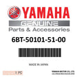 Yamaha - Two displays, relay, junction - 6BT-50101-51-00