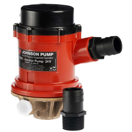 Johnson Pump Pro Series 1600GPH Tournament Livewell/Baitwell Pump - 24V - 16004B-24