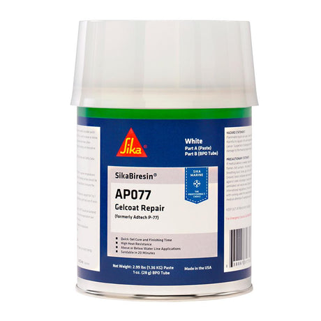 Sika SikaBiresin AP077 + BPO Cream Hardener - White - Quart - 611547