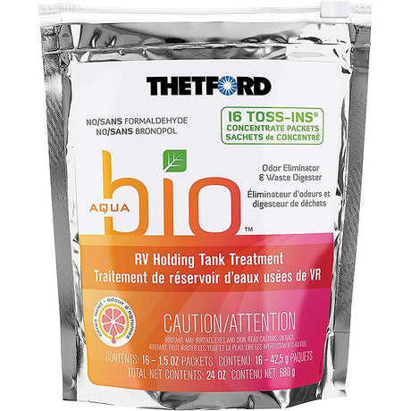 Thetford AquaBio - 16 Toss-Ins Concentrate Packets - 96590
