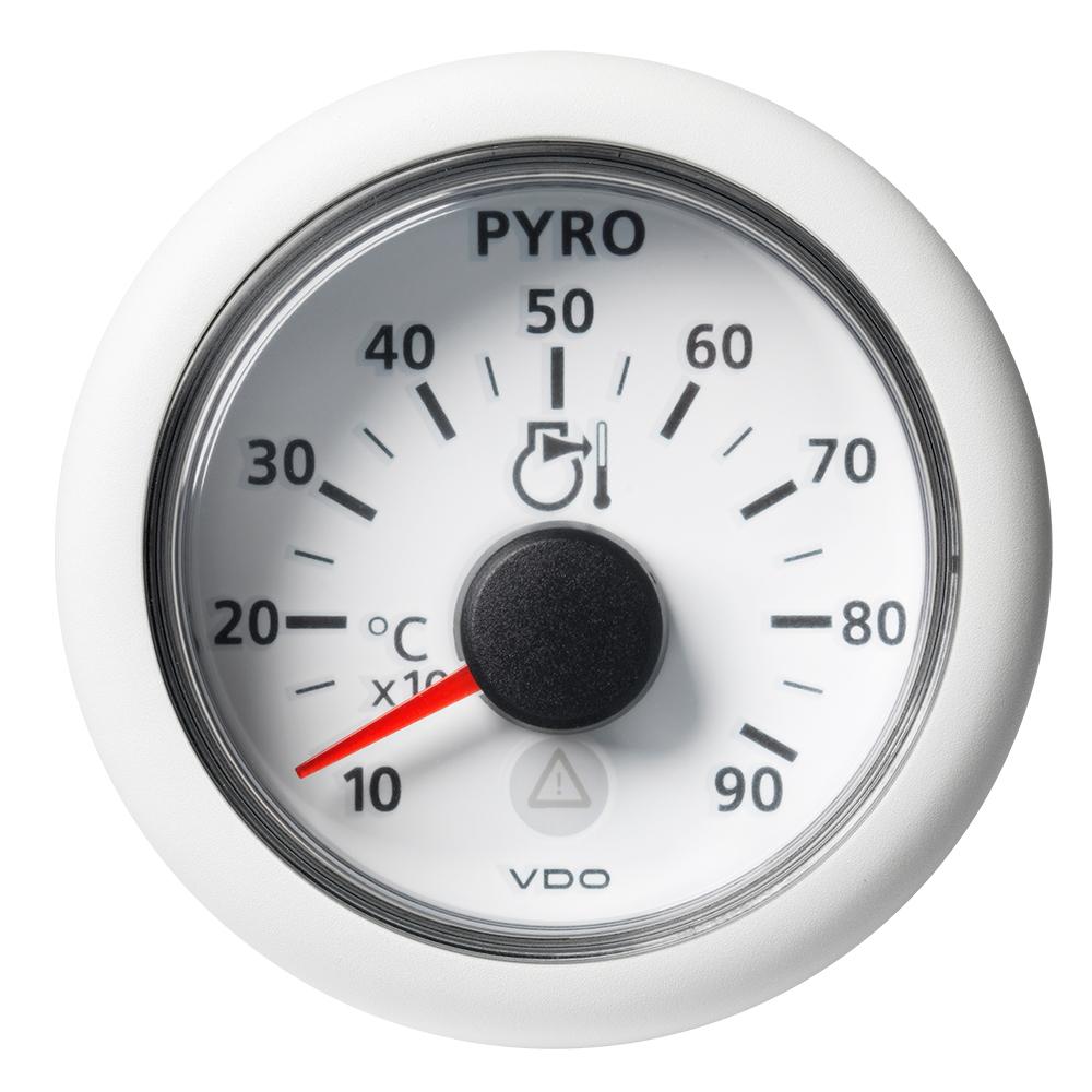 Veratron 52 MM (2-1/16") ViewLine Pyrometer - 100 to 900C - White Dial & Bezel - A2C59512333