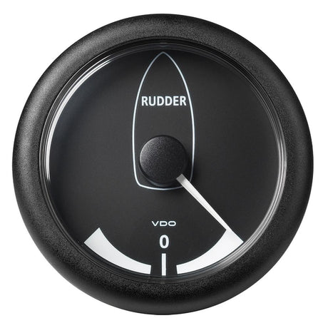 VDO Marine 3-3/8" (85MM) ViewLine Rudder Angle Indicator -45/+45 - 8 to 32V - Black Dial & Bezel - A2C59512410