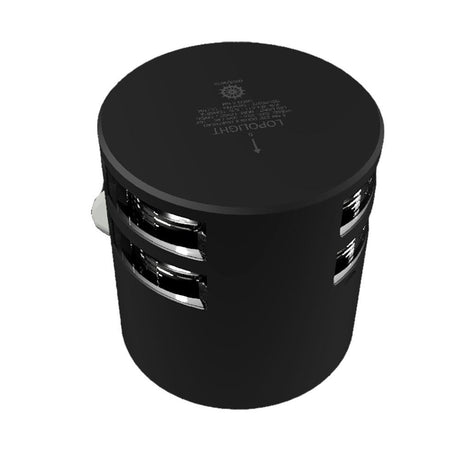 Lopolight Double Masthead Light - 5nm - Black Housing - 301-011KLST-B