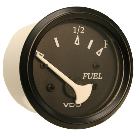 VDO Cockpit Marine 52mm (2-1/16") Fuel Level Gauge - Black Dial/Bezel - 301-11802