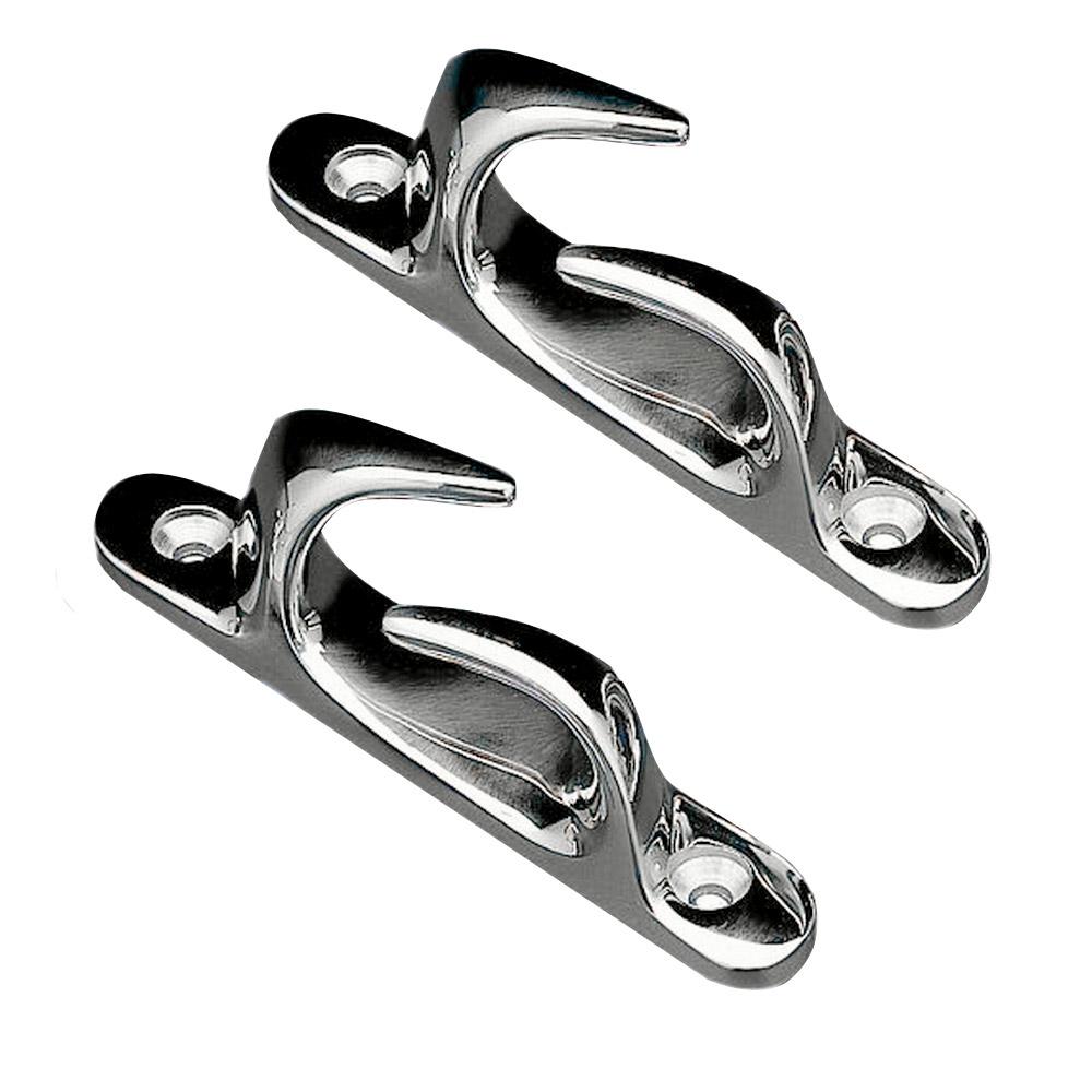 Whitecap - Chrome Plated Brass Skene Bow Chock - 4-1/2"  - S-0981C