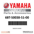 Yamaha - 18 hp only - 6BT-50038-51-00