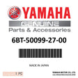 Yamaha - O ring 008 hpu - 6BT-50099-27-00